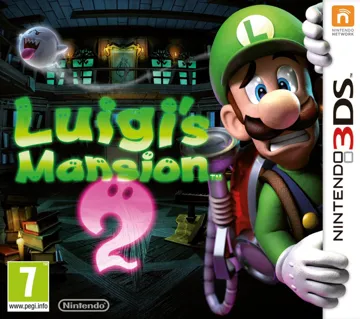 Luigis Mansion 2 (Japan) box cover front